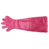 100Pcs Long Arm Disposable Plastic Gloves Safe Reliable Multipurpose Veterinary