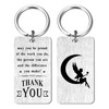 Jzxwan Coworker Appreciation Christmas Keychain Gifts for Women, Thank You