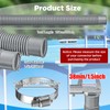 Saintrygo 2 Pack Thickened Pool Hose for Above Ground Pools