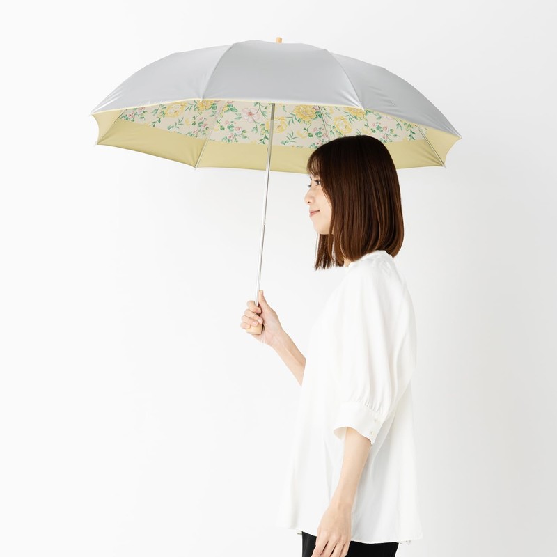 LIEBEN-0590 (0577) Parasol, Lightweight, Foldable, For Both Rain and Shine,