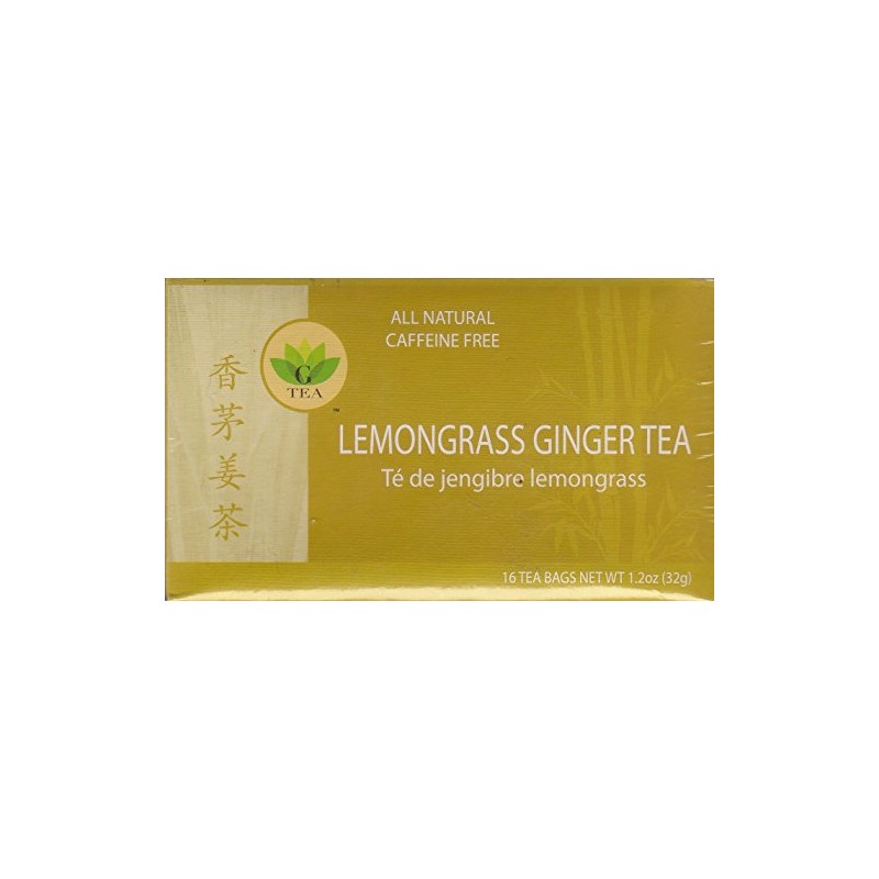 Lemongrass Ginger Tea 16 Bags (Pack of 3)