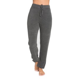 Barefoot Dreams CozyChic Ultra Lite Track Pants for Women, Luxury Loungewear, Gym Track Bottoms (Carbon, X-Large)