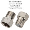 Check Valve, Electroplated Copper 1/2" Female to 1/2" Male Thread