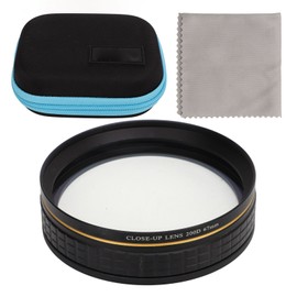 Close Up Lens Optical Glass Macro Close Up Filter for Shooting Flowers Jewelry Water Droplets 67mm