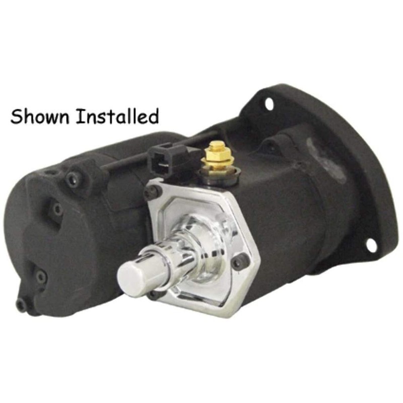 V-Factor Solenoid Covers with Starter Button for Big Twin