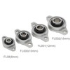 DiGiYes 4Pcs KFL000 10mm Inner Bore Mounted Flange Mounted Pillow