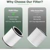P60 Replacement Filters for TPLMB P60 Air Purifier, Also for