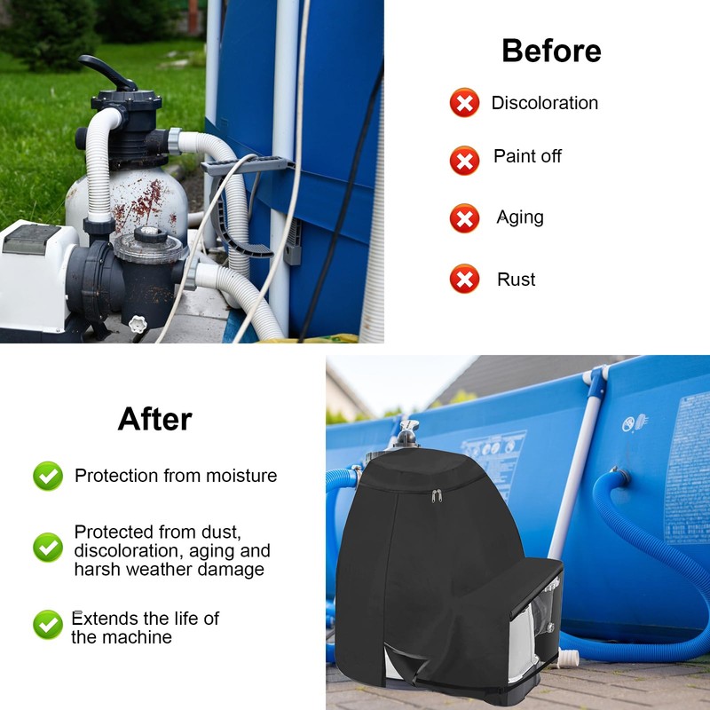 Pool Pump Cover, Pump House for Pool Pump, Pool Pump