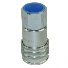 Parker Hydraulic Quick Coupler Female 1/2" Flat Face 3675 PSI fits Bobcat 863 963 773 873 fits Gehl 5640 4840 6640 4640 fits John Deere 325 328 332 fits Volvo MC90