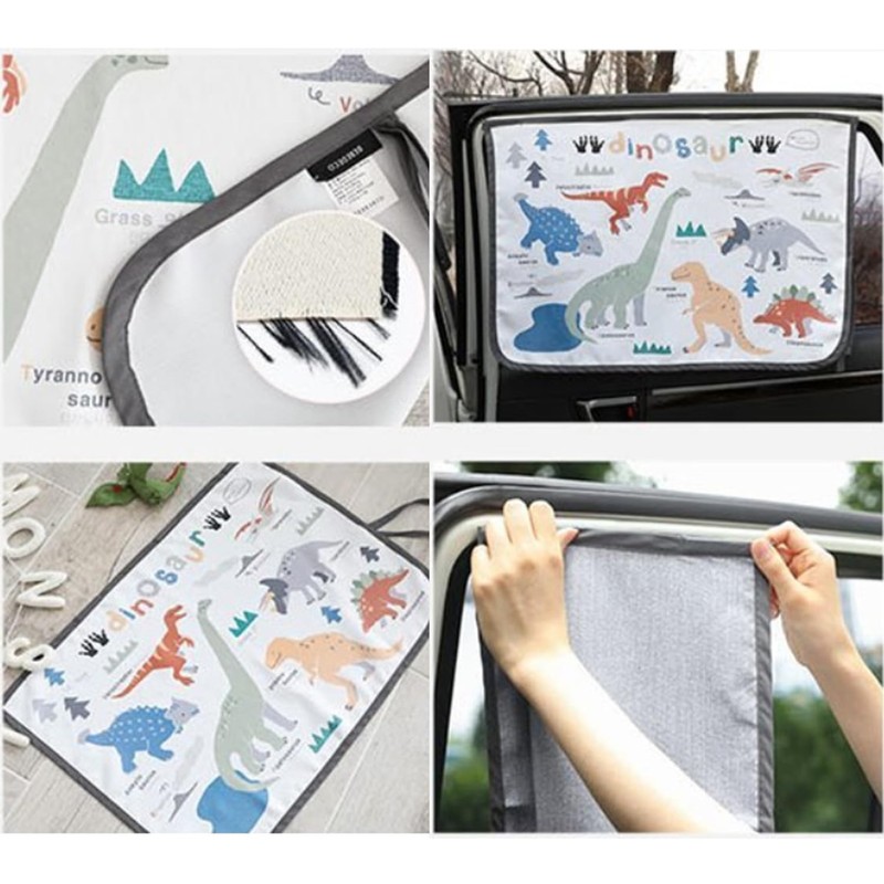 BEBEDECO Magnetic Car Sun Shade Curtain for Side Window –