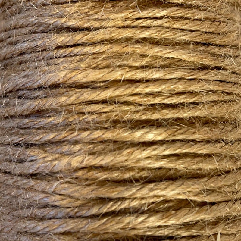 Vaessen Creative Jute Twine, Kraft Brown, 100 m x 2