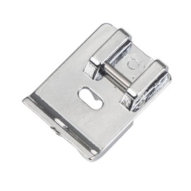 1 Piece Piping Sewing Machine Presser Foot, Piping Foot for Sewing Machine, One Adjustable Presser Foot, Sewing Machine Foot, Stitch Sewing Machine Foot, Piping Strip Presser Foot, for All Sewing