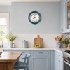 Wall Clock Battery Operated Silent Small Rustic Wall Clocks for