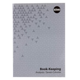 RHINO Book-Keeping Book, A4, Analysis ruling, BKA-2
