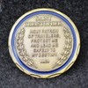 St Christopher Protect Us Challenge Coin,Prayer Commemorative Coin