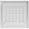 Repa Market White Adjustable Ventilation Grill - Louvered Air Vent