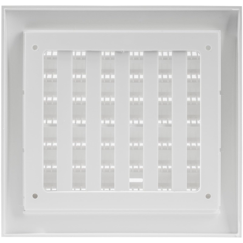 Repa Market White Adjustable Ventilation Grill - Louvered Air Vent