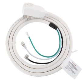 Baomain GPL-15-1 LCDI Power Cord 120V 15A 1800W, NEMA 5-15P, UL Listed for Window AC