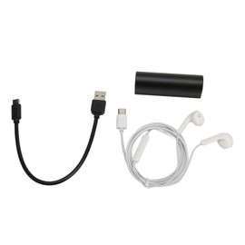 Magnetic Voice Activated Recorder HD Noise Reduction AI Intelligent Recorder for Lecture Interview Black Neutral English and Black 32GB