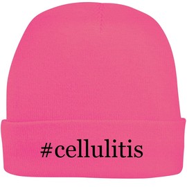 Shirt Me Up #Cellulitis - A Nice Hashtag Beanie Cap, Pink, OSFA