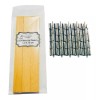 La Brujita Wax 25 Pabilos De Madera De 1.5x15 Cm