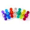 TMS Small Strong Fridge Magnets, 14 Coloured Magnetic Push Pins