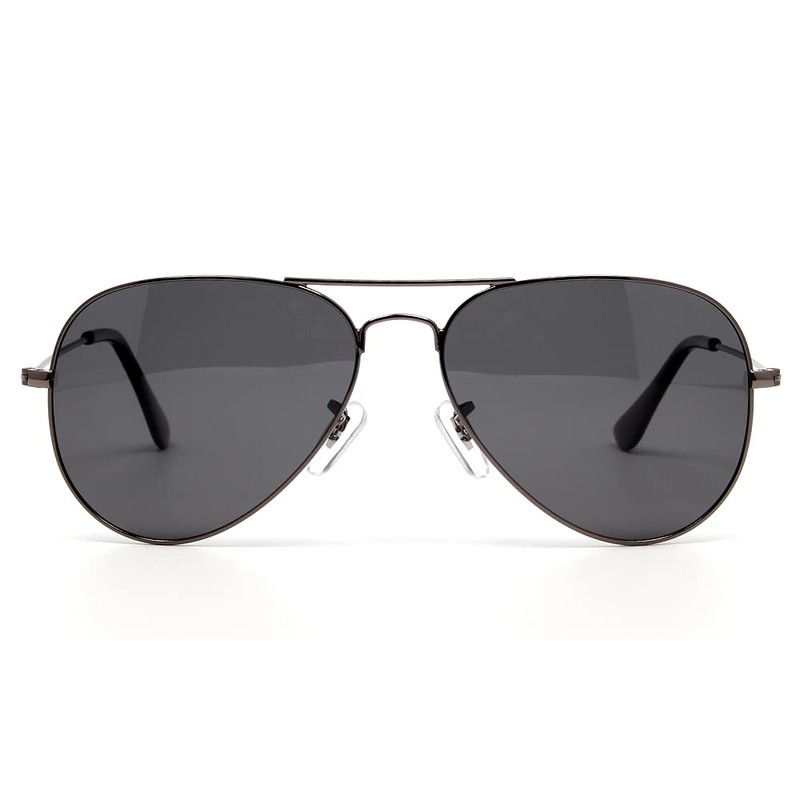EIENNO AVIATOR Teardrop Polarized Original Sunglasses, UV400 Drive, Fishing, gray