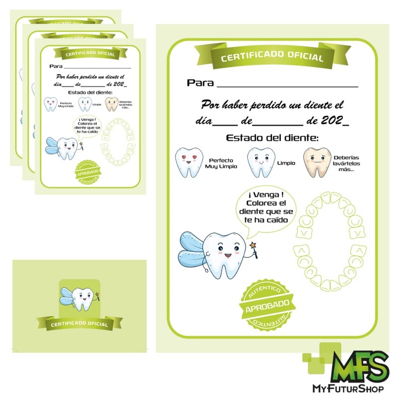 Myfuturshop® 10 Pcs Certified Clean Tooth Teeth Novelty Gift for