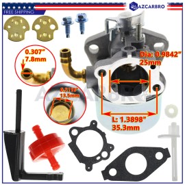 Carburetor Carb For Coleman 3250 Troy Bilt 3550 W Generator Briggs Stratton 6.75