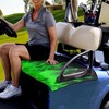 Darisoco Fire Green Golf Cart Seat Covers Blanket Golf Cart