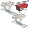 SKTREX 6 Wheel Hoist Trolley with Rollers - Strut Trolley
