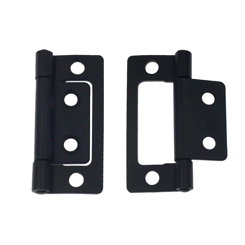Luomorgo 12 Pcs Non Mortise Hinges Heavy Duty Chest Hinges