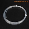 sourcing map PTFE Tube 1mm Inner Dmr x 2mm Outer
