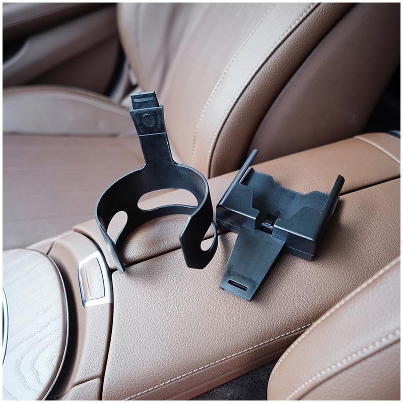 TooToo 2in1 Universal Car Cup Holder Bottle Coffee Stand Cradle