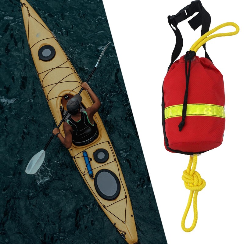 Perfeclan Throwable Rope Throw Bag for Water with Rope Throwing