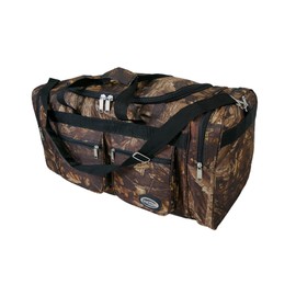 "E-Z Roll" 25 Inch Tree Camouflage Duffle Bag/Outdoor/Sports/Gym/Travel Bag in 5 Colors (Black Trim)
