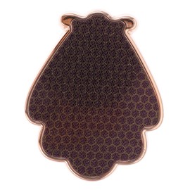 Healvian 3pcs Portable Foot Remover Exfoliator Metal Pedicure Tool for Callus Removal Lightweight Foot Scrubber for Home Use Comfortable Grip and Massage Golden