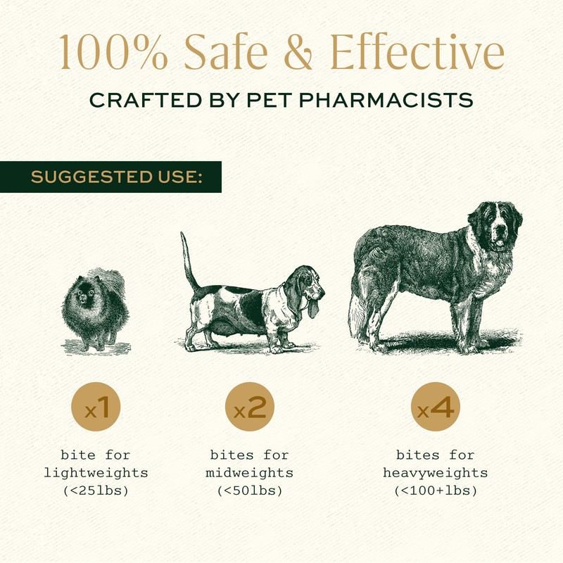 Breedwise Pet Provisions Dog Calming Treats, All Natural Holistic Dog