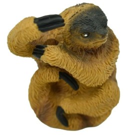K&M Sloth Three-toed,  Very Nice Plastic Replica    3 - inch  - F578 B120