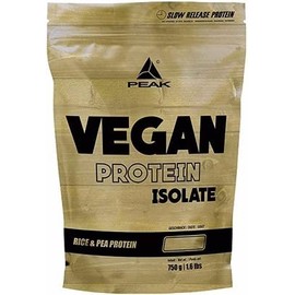Peak Vegan Protein - 750 g Flavour Choco Coco I 25 Servings I Powder I Vegetable Multicomponent Protein I Pea I Rice Protein I Muscle Building I Sweetness from Stevia I GMO-Free