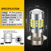Ruiandsion H6M Light Bulb DC 6V P15D-25-1 Super Bright 2835