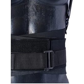 Faja lumbar de trabajo con tirantes y 3er cinturón 100 elástica ultra cómoda y resistente (Extra Grande)                                              