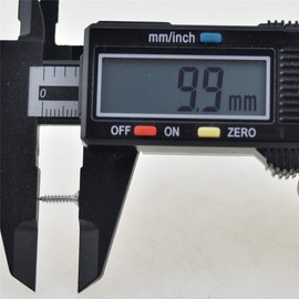 304 Stainless Steel Phillips Flat Head Sheet Metal Screws Self-Tapping Screws (100, M2.2X10mm)