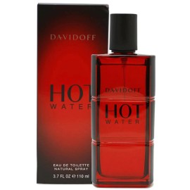 Davidoff Men Davidoff Hot Water 3.7 oz / 110 ml Eau De Toilette EDT New in Box