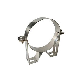 H&M New Line Stainless Steel Chimney Chimney Item Accessory Wall Bracket Spacer 50 mm Distance for Diameter 120 mm Inner Diameter with 25 mm Insulation 0.5 mm Material Thickness