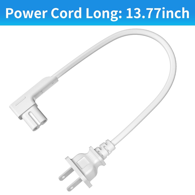1.15ft Power Cord Compatible with Sonos One, One SL and