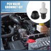 INFINAUTO PCV Valve Grommet Kit Exhaust Positive Crankcase Ventilation Fittings