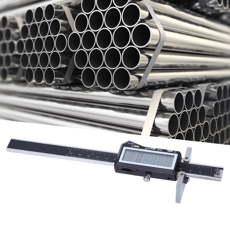 Digital Vernier Caliper Parallel Scribing Tool Stainless Steel Thickness Gauge