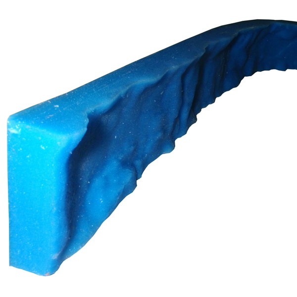  Concrete Stone Rock Edge Form Liner - Countertops, Steps,