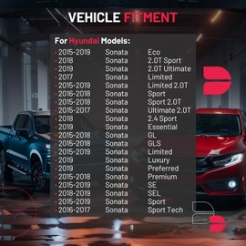 BDFHYK AC Heater Blower Motor Fan 700326 Compatible with Hyundai Sonata 2015 2016 2017 2018 2019,HVAC Blower Motor Assembly with Fan Cage Replacement for BM10054C 75079 2311951 1800432 97113C2000